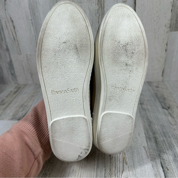 Franco Sarto Suede Slip On Loafers Tassel Detail #218 - Picture 8 of 9